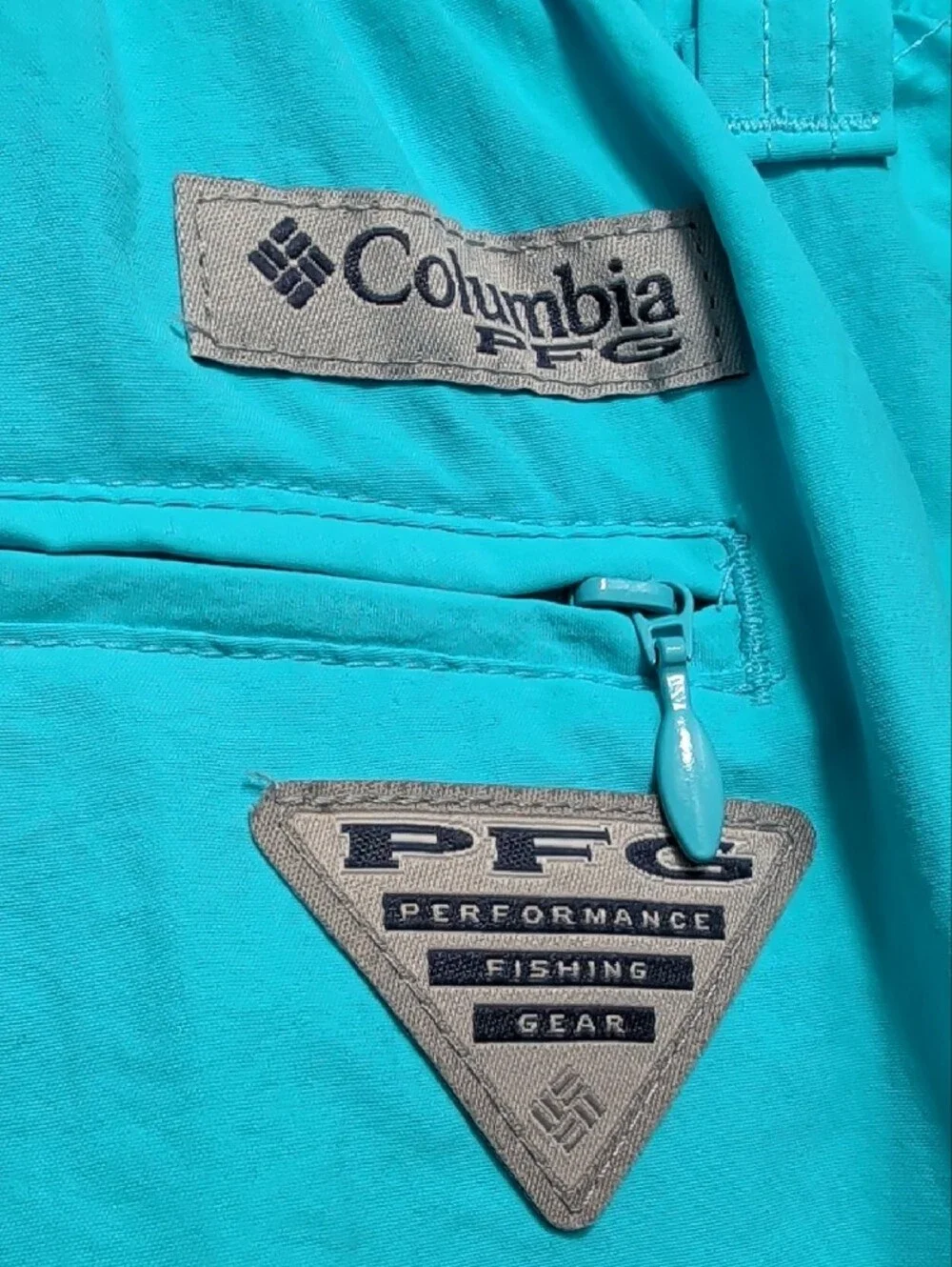 Columbia PFG Backcast IV Water Shorts Ocean Teal Men's Size XXL Beach Fishing